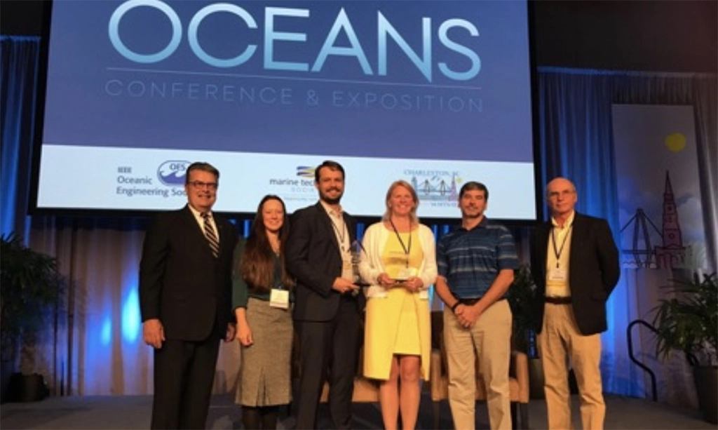 Assistant Professor Travis Miles is named the 2018 Ocean News and Technology/Marine Technology Society Young Professional