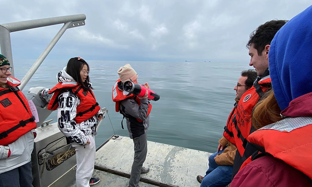 MS of Operational Oceanography (MOO) Students Train with SEABER’s YUCO-SCAN