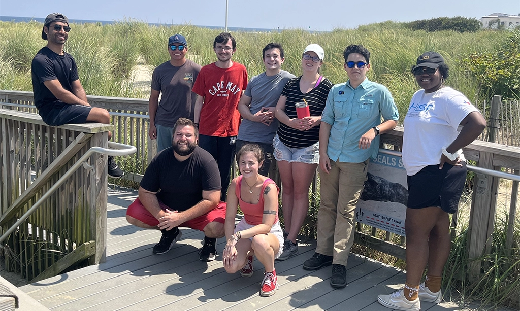 The 2023-2024 class of the Masters in Operational Oceanography program just completed the High Frequency Radar module of their Field Lab Methods course