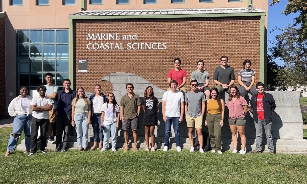 The Oceanography Graduate Student Association was named the Graduate Student Organization of the Year for the third year in a row!